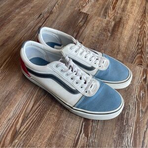 Vans Old Skool Red White and Blue Size 10